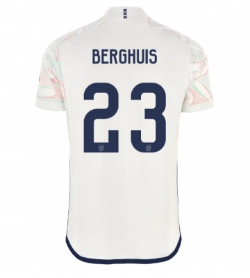 Ajax Steven Berghuis #23 Segunda Equipación 2023-24 Manga Corta